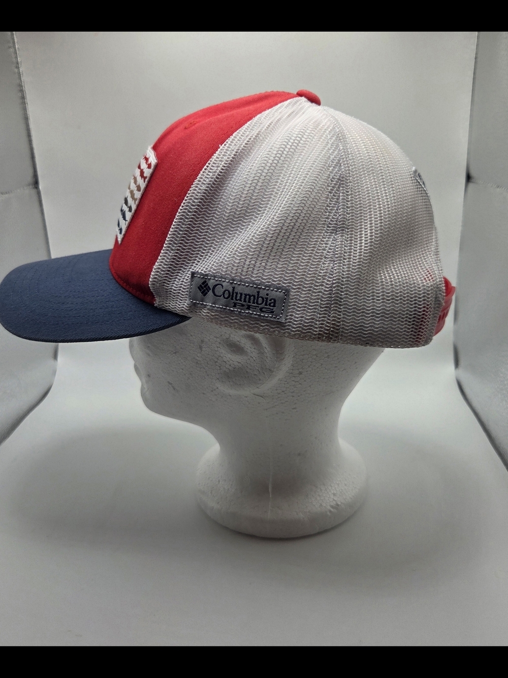 Columbia PFG Fish Flag Mesh Snapback - Picture 2 of 3
